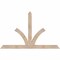 Ekena Millwork Richland Smooth Timber Gable Bracket, Douglas Fir, 60"W x 38"H x 3 1/2"D x 3 1/2"F, 15/12 Pitch GBW060X38X0404RIC00SDF - alternate 1